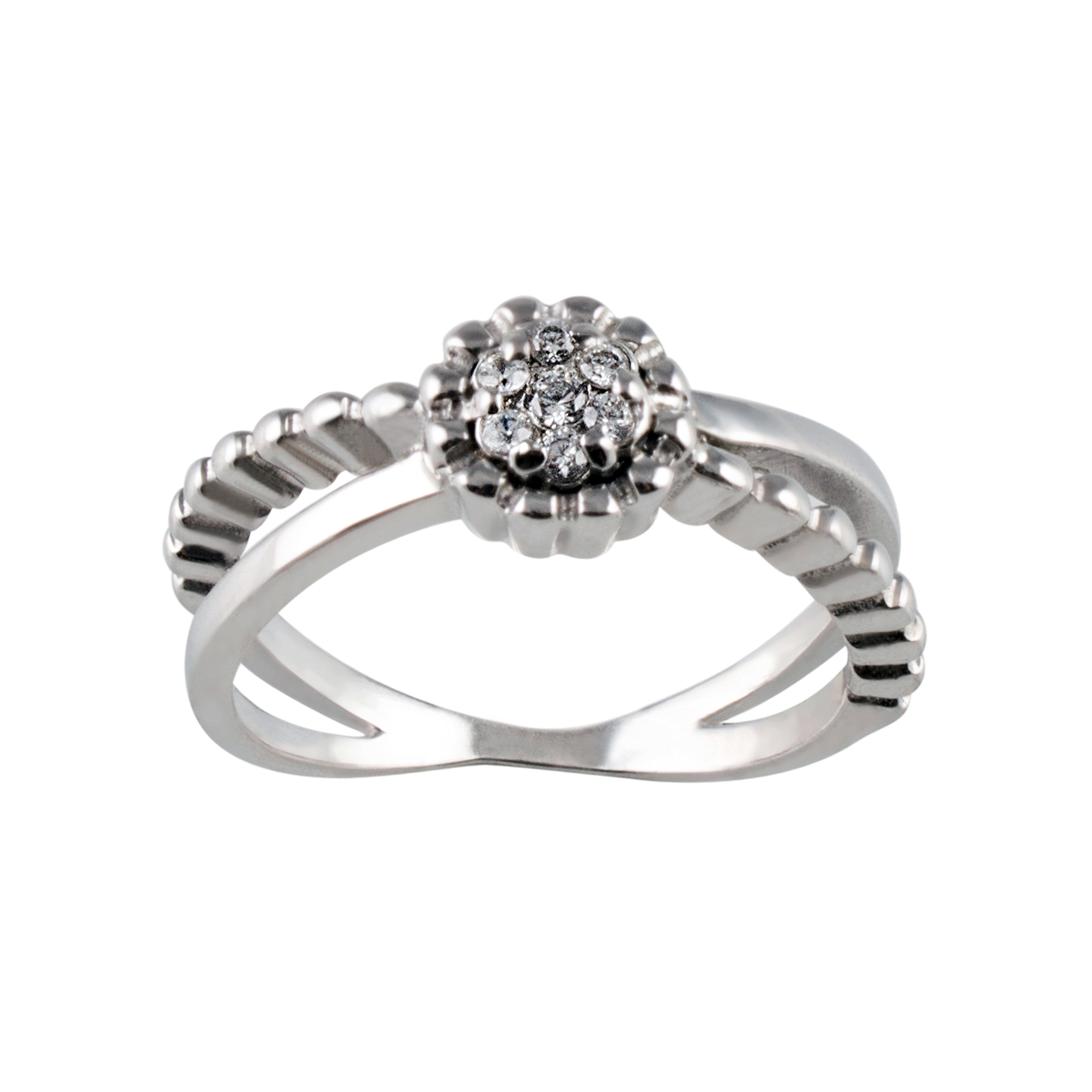 انگشتر نقره زنانه جواهری سون مدل 2103