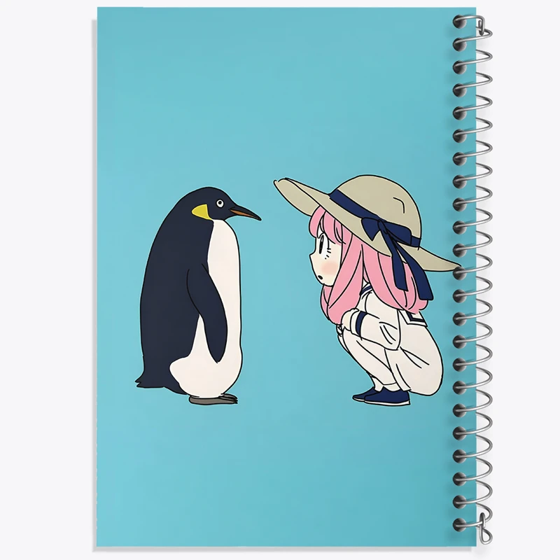 دفتر شطرنجی 50 برگ خندالو طرح آنیا انیمه اسپای ایکس کد F5168