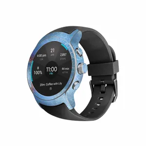  برچسب ماهوت طرح Blue-Ocean-Marble مناسب برای ساعت هوشمند ال جی Watch Sport