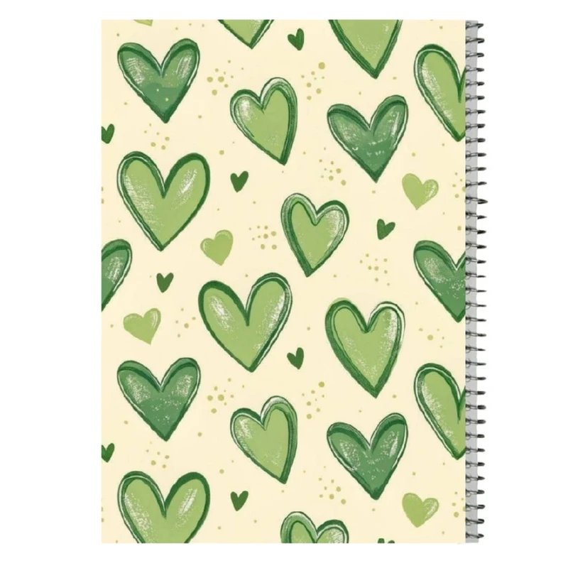 دفتر مشق 80 برگ اس جی مدل قلب قلبی