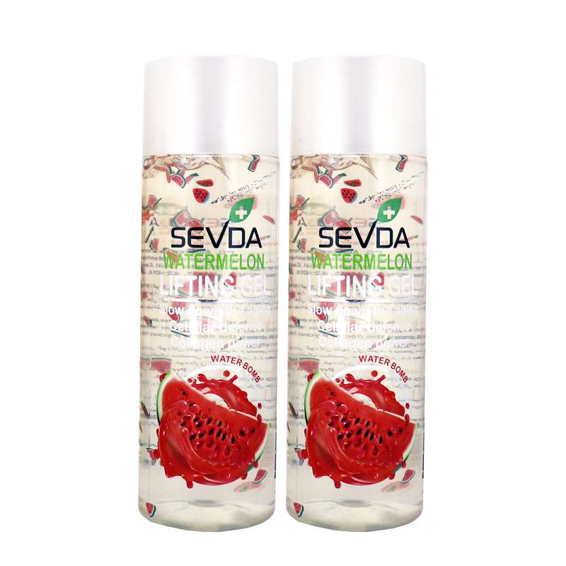 ژل ضد چروک سودا مدل هندوانه حجم 250 میلی لیتر مجموعه 2 عددی ژل ضد چروک سودا مدل هندوانه حجم 250 میلی لیتر مجموعه 2 عددی