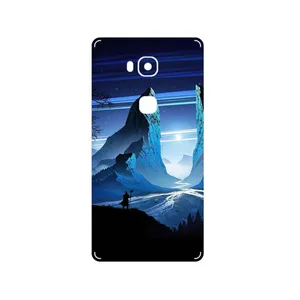 MAHOOT Blue Mountains Digital Art Cover Sticker for Honor 5X