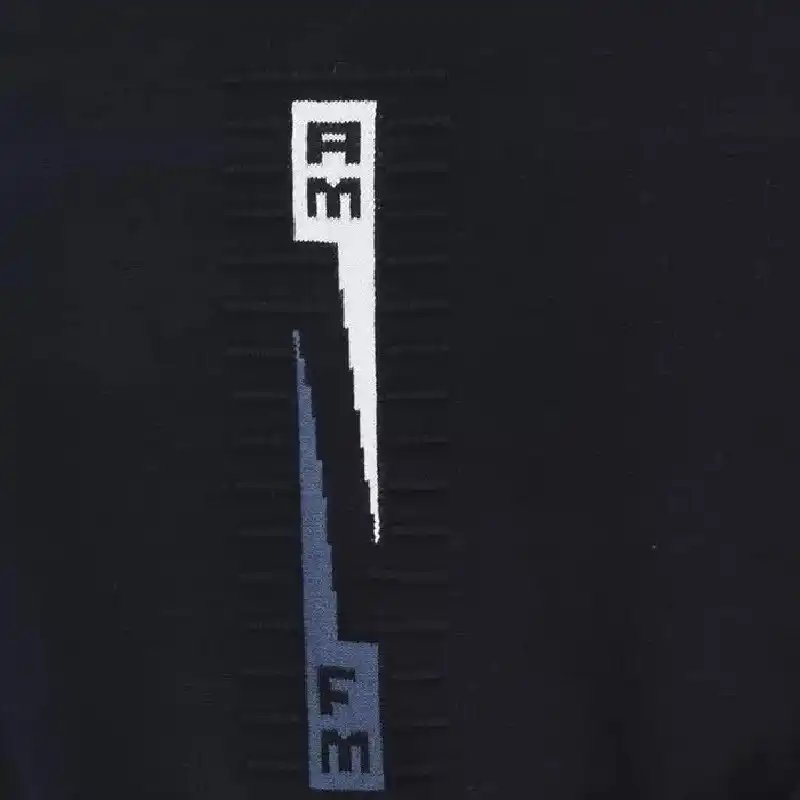 پلیور مردانه جین وست مدل یقه برگردان کد 1221138 رنگ مشکی