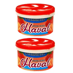 ژل خوشبو کننده هوا هاوال مدل توت فرنگی حجم ۹۰ میلی لیتربسته 2 عددی