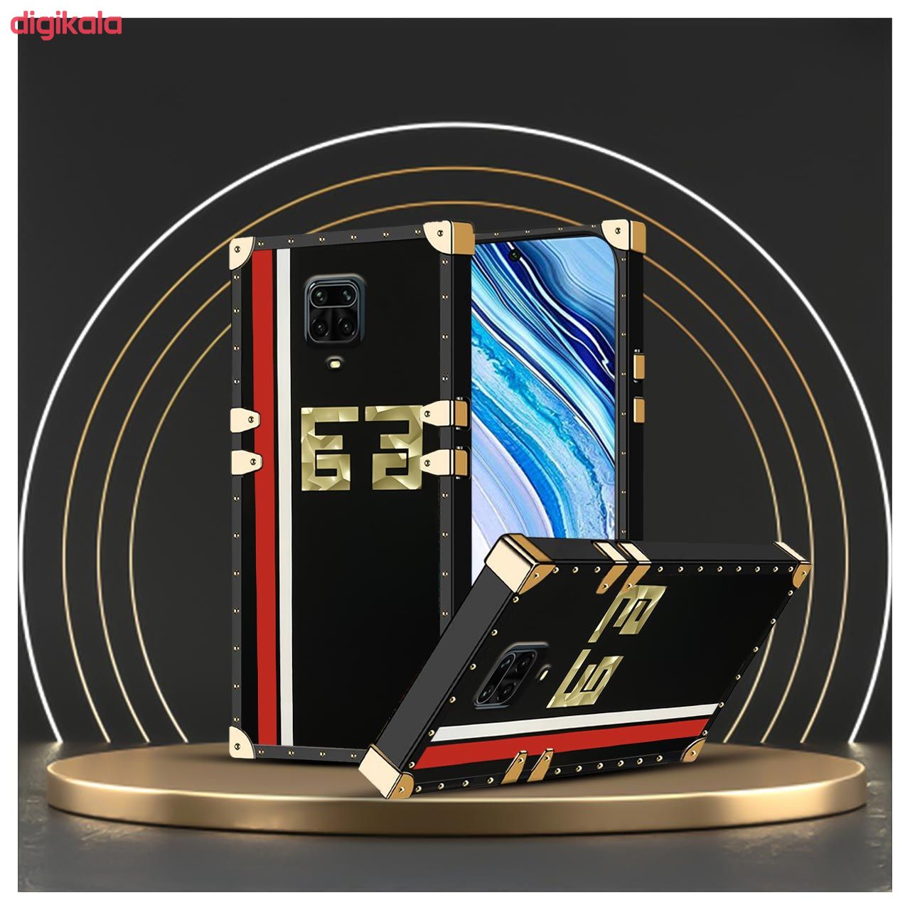 کاور مدل صندوقی کد 0017 مناسب برای گوشی موبایل شیائومی Redmi Note 9s/ Redmi Note 9 Pro/ Redmi Note 9 Pro Max به همراه آویز main 1 13