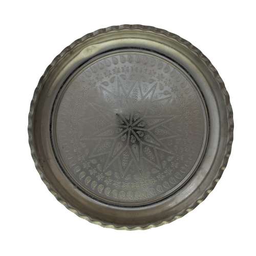 ظرف سرو مسی مدل گرد کد S_4210
