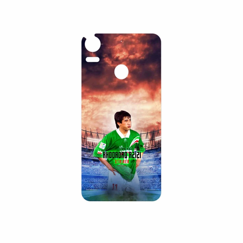 برچسب پوششی ماهوت مدل Khodadad Azizi مناسب برای گوشی موبایل اچ تی سی Desire 10 Pro