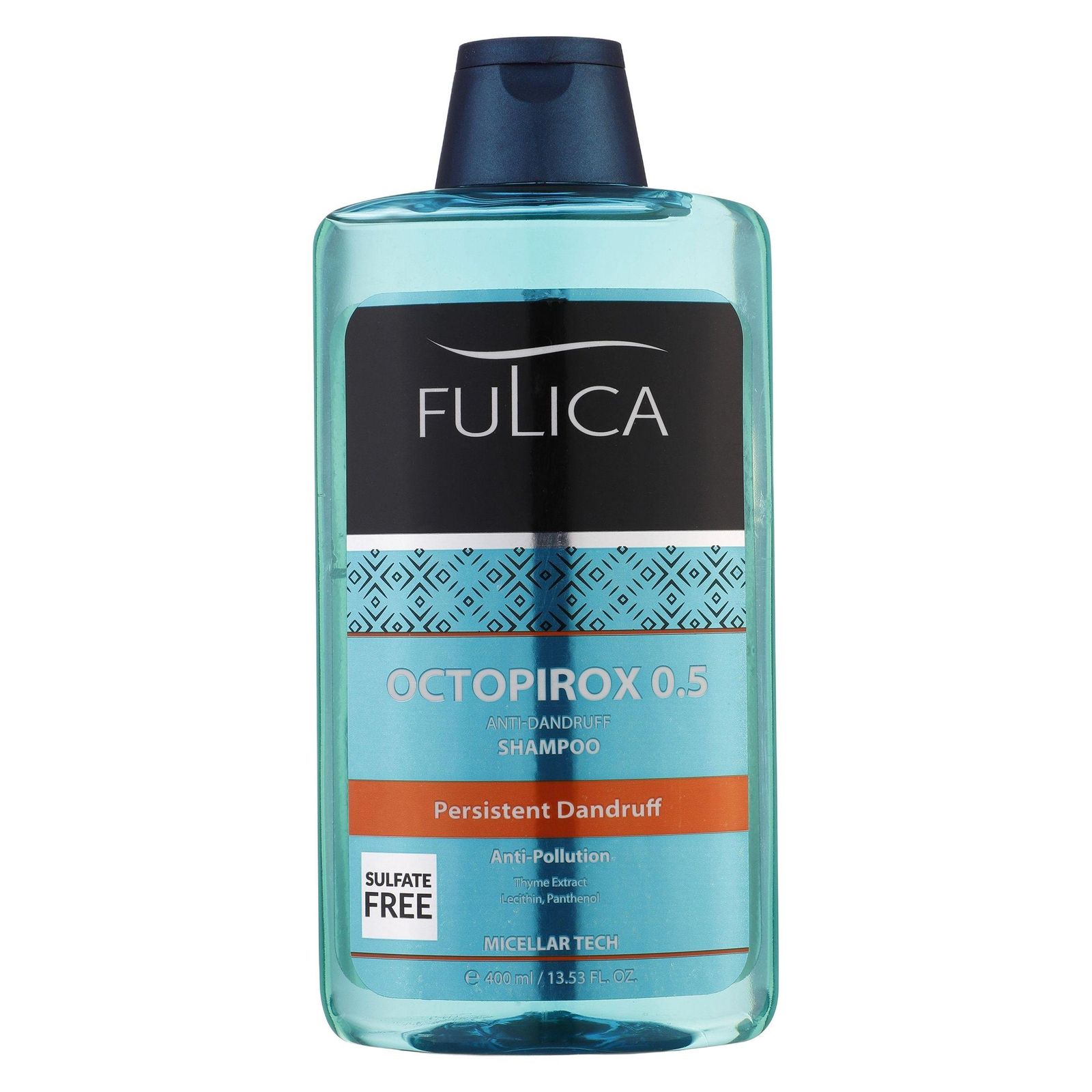 شامپو مو ضد شوره فولیکا مدل OCTOPIROX 0.5 مناسب موهای آسیب دیده حجم 400 میلی لیتر - - 1