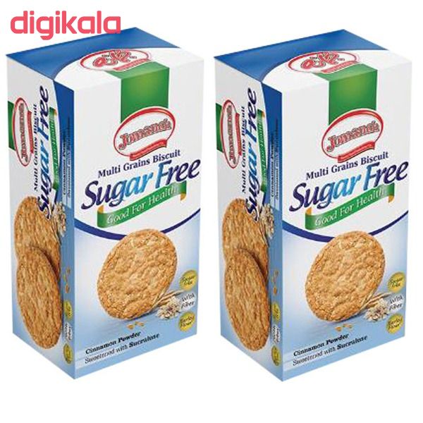 بیسکویت بدون شکر جمانه با پودر دارچین - 170 گرم بسته 2 عددی main 1 1
