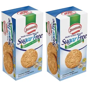 بیسکویت بدون شکر جمانه با پودر دارچین - 170 گرم بسته 2 عددی