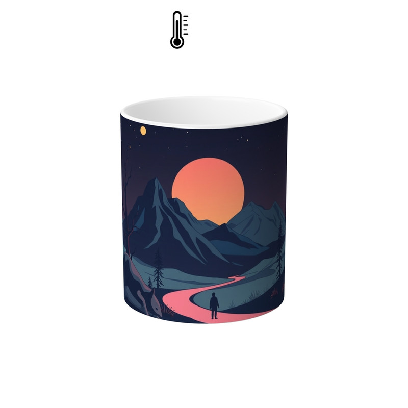 ماگ حرارتی مدل منظره شب