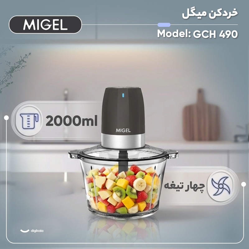خردکن 2 لیتری میگل مدل GCH 490