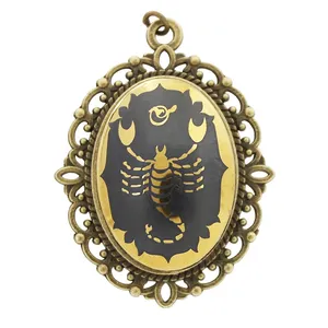 آویز گردنبند زنانه طرح آبان ماه کد 68681