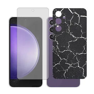 Glass Together model transparent Screen Protector Suitable for Samsung Galaxy A55 Mobile Phone with Back cover sticker