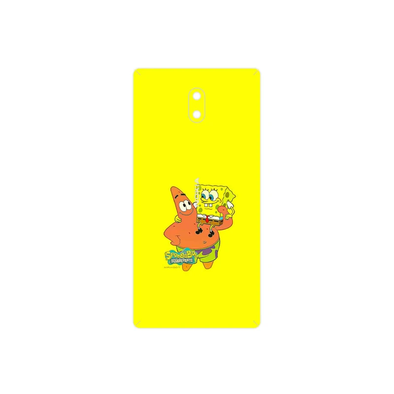 برچسب پوششی ماهوت مدل SpongeBob SquarePants مناسب برای گوشی موبایل نوکیا 3