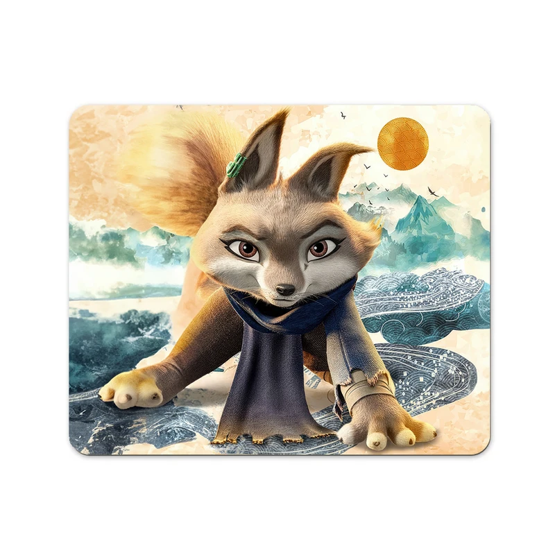 ماوس پد پاد آفرین مدل انیمیشن پاندای کونگ فو کار کد DKMP136