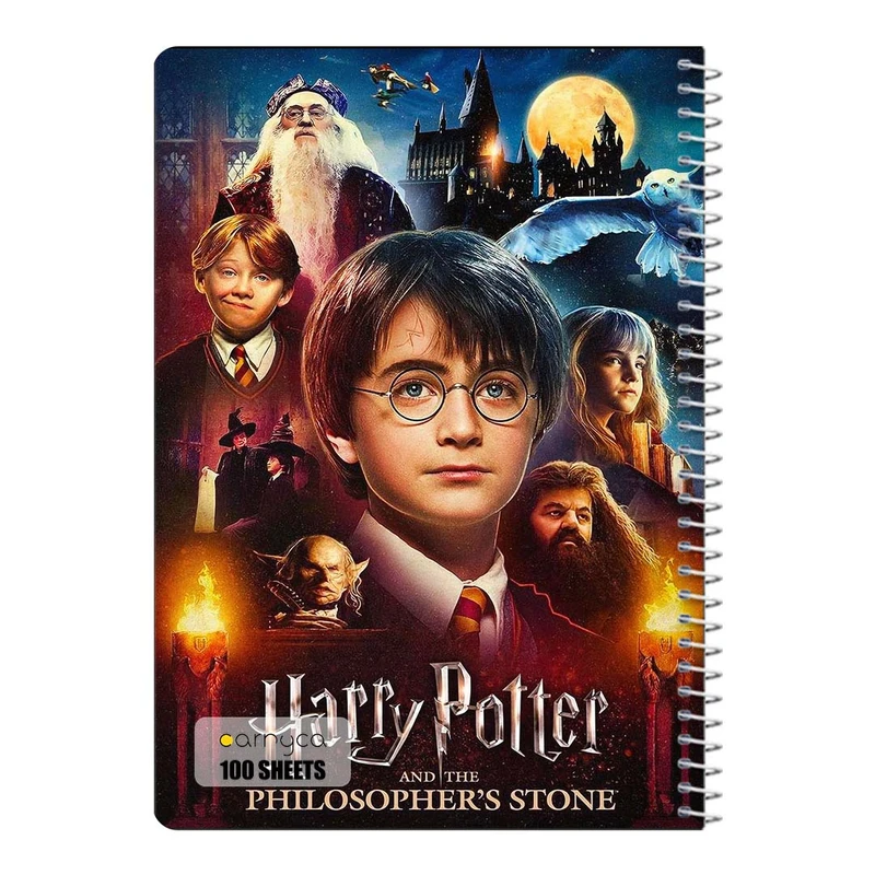 دفتر مشق 100 برگ سیمی کارنیکا طرح هری پاتر Harry Potter کد 29968