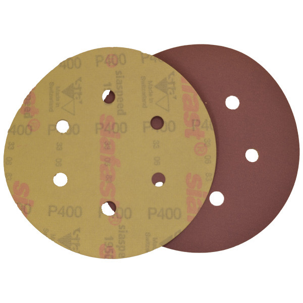 سنباده پشت کرکی سیا مدل 150 میلیمتر P.400 کد 1950 پک 10 عددی