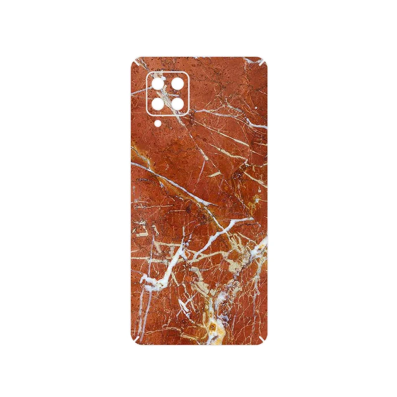 برچسب پوششی ماهوت مدل Red Marble مناسب برای گوشی موبایل سامسونگ Galaxy A42