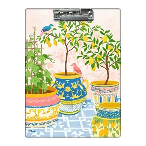 تخته شاسی طرح گلدان و قناری ها کد 3508618 سایز A4