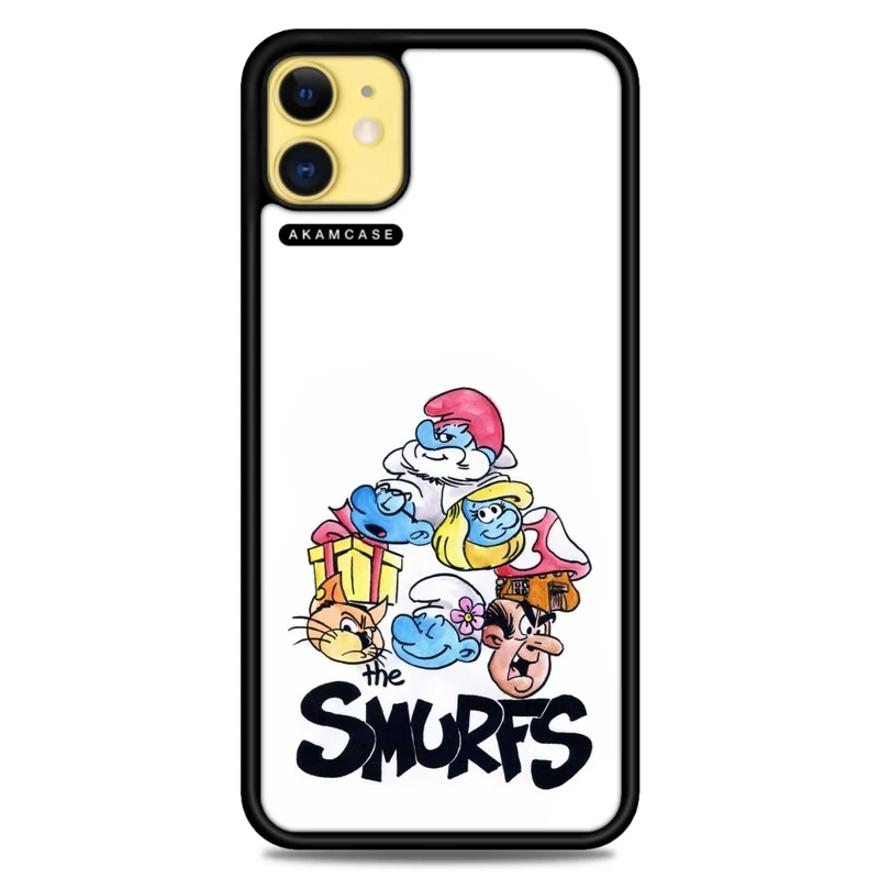 کاور آکام مدل AMC-WA11-SMURFS-24 مناسب برای گوشی موبایل اپل iPhone 11