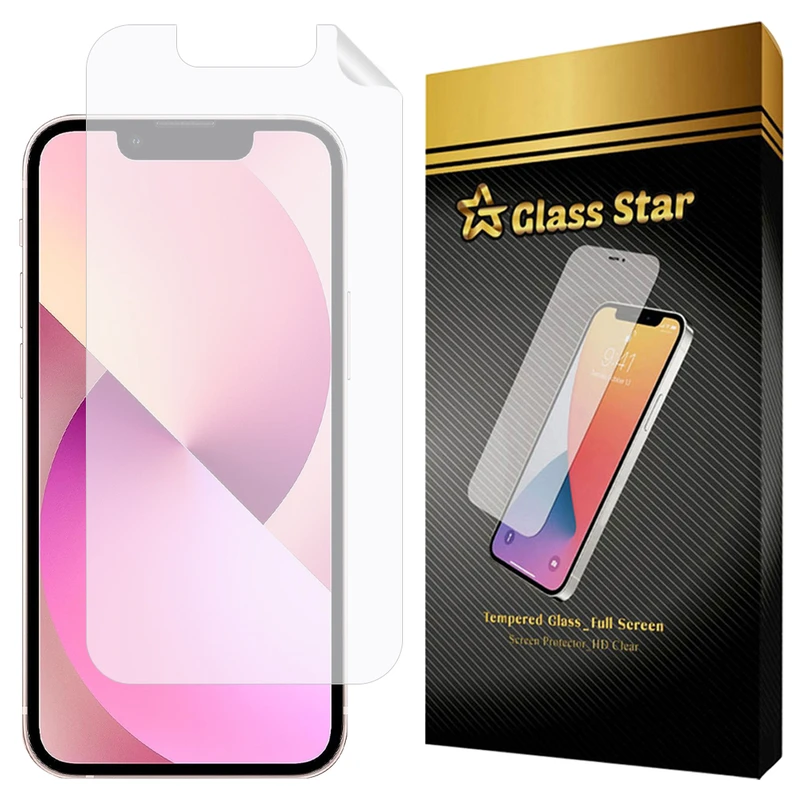 محافظ صفحه نمایش گلس استار مدل GNMF مناسب برای گوشی موبایل اپل iPhone 13