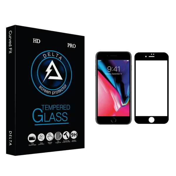محافظ صفحه نمایش دلتا مدل Fit مناسب برای گوشی موبایل اپل iPhone 7 Plus