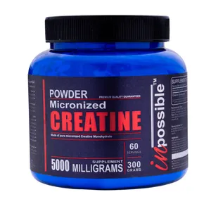 پودر کراتین مونوهیدرات اینپاسیبل - 300 گرم