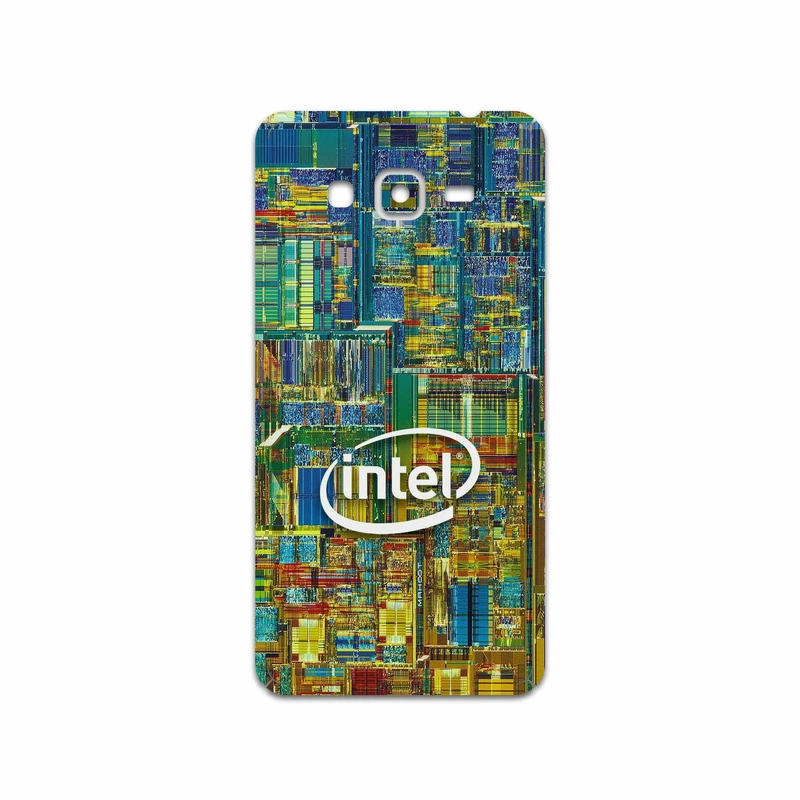 برچسب پوششی ماهوت مدل Intel Brand مناسب برای گوشی موبایل سامسونگ Galaxy Grand Prime
