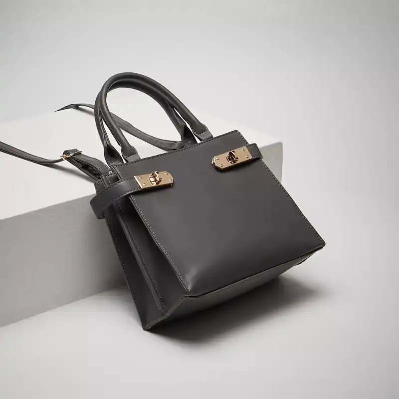 کیف رودوشی زنانه مکس مدل Plain Tote with Double Handle