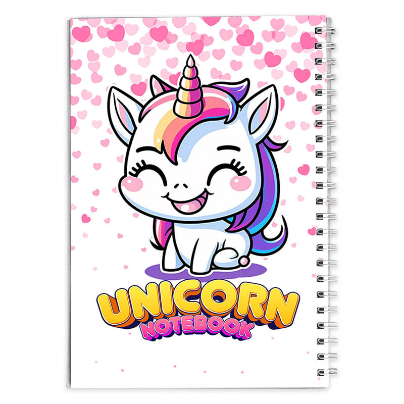 دفتر مشق 100 برگ مدل Unicorn کد Note-Uni-23