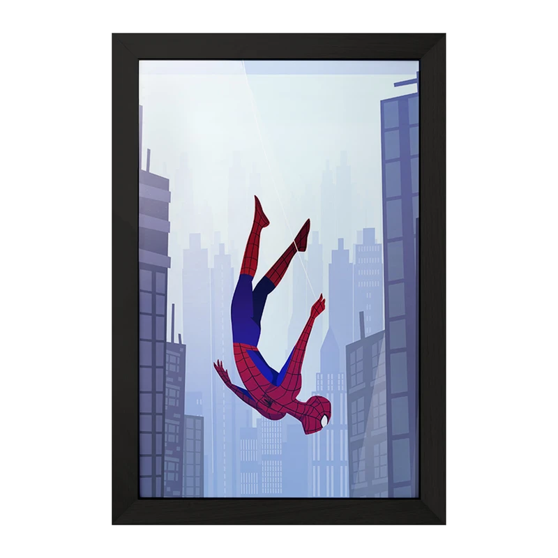 تابلو خندالو مدل مرد عنکبوتی (Spider Man) کد F1090