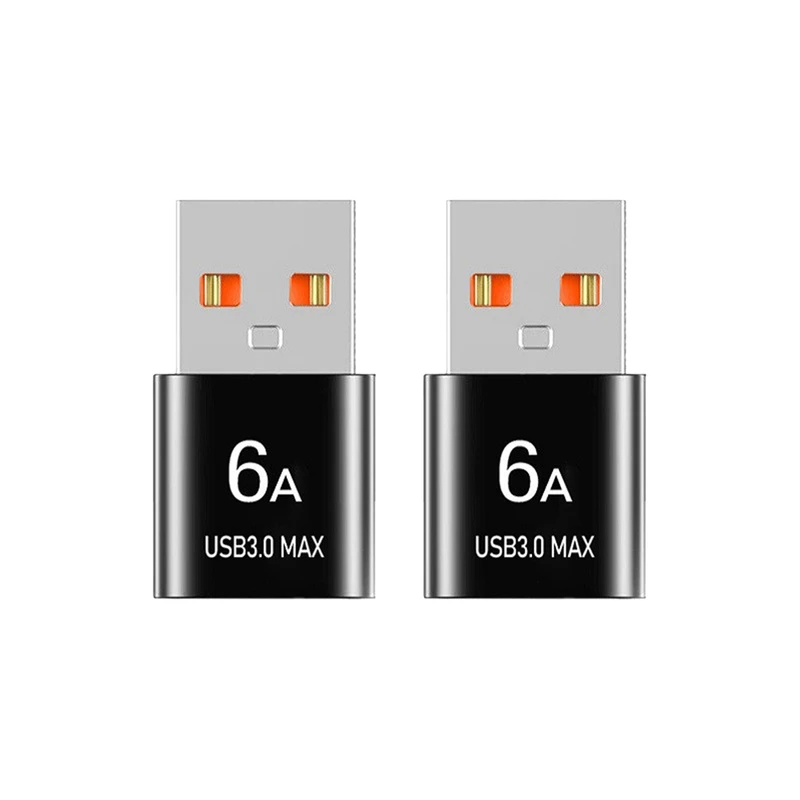 مبدل USB به USB-C مدل 6A2 بسته دو عددی