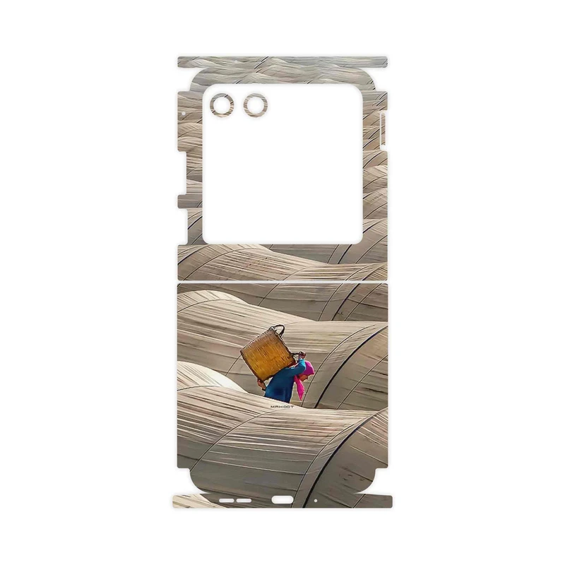 برچسب پوششی ماهوت مدل Strawberry Greenhouses-FullSkin مناسب برای گوشی موبایل موتورولا Razr 40 Ultra