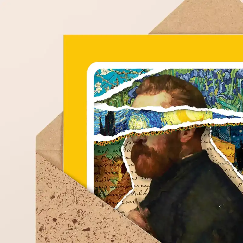 کارت پستال مریخ مدل Art of van gogh کد 17031
