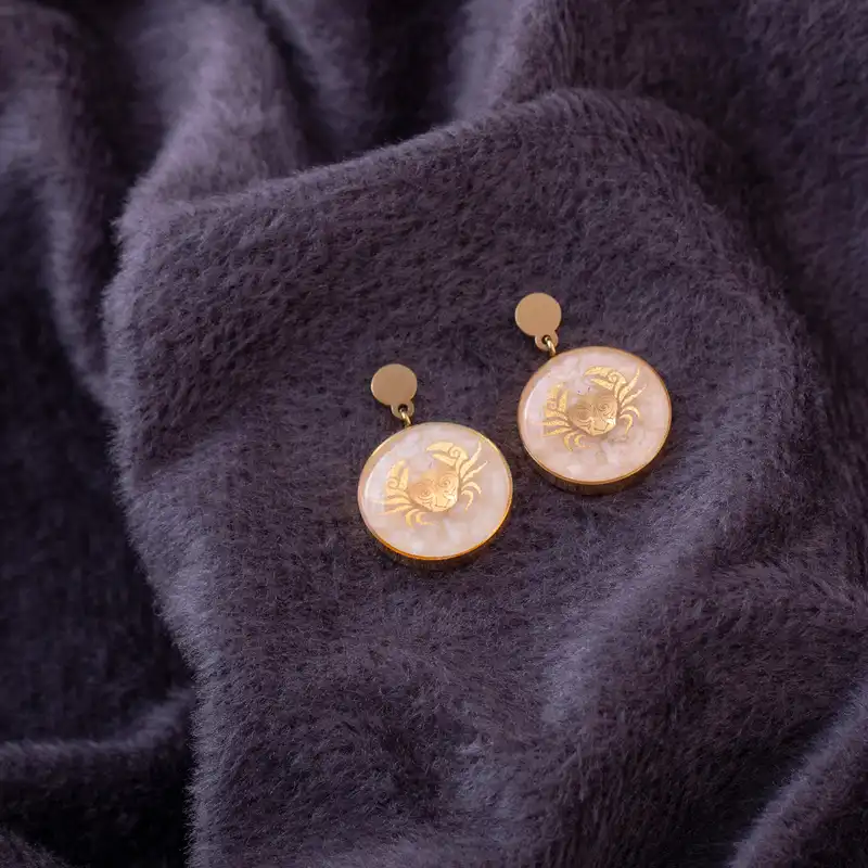 گوشواره زنانه زرسام مدل ماه تیر کد 10006944