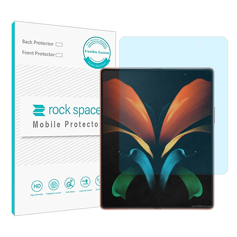 محافظ صفحه نمایش آنتی بلو راک اسپیس کد BLU مناسب برای گوشی موبایل سامسونگ Galaxy Z Fold 2 5G