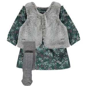 ست 3 تکه لباس دخترانه جورج مدل 7682ّDFH