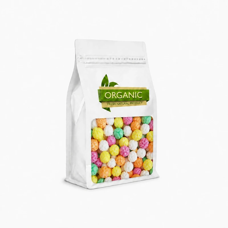 نقل میوه ای رنگی ارگانیک - 250 گرم