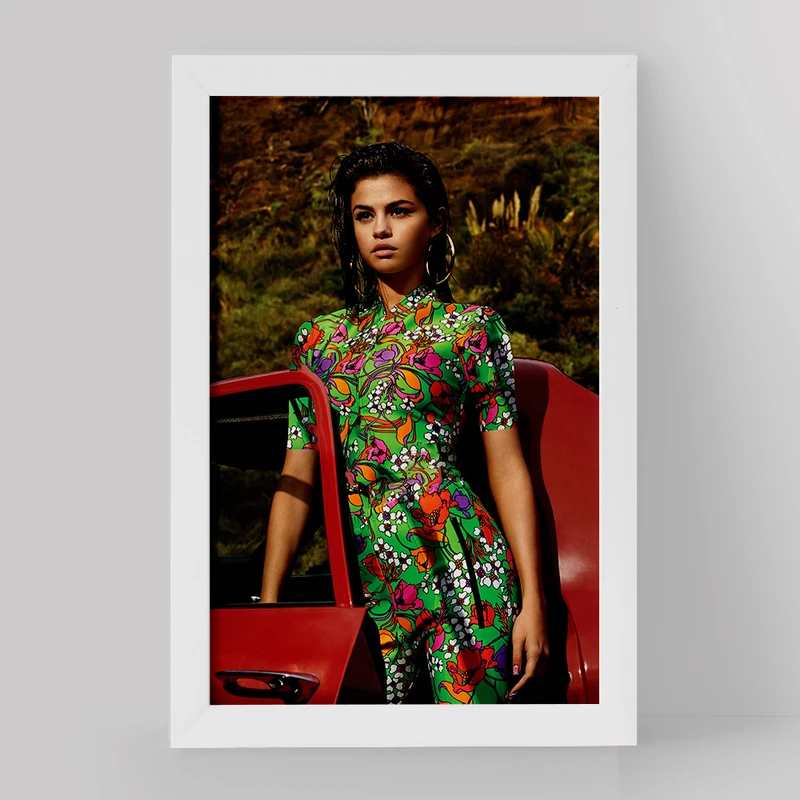 تابلو خندالو مدل سلنا گومز Selena Gomez کد 19212