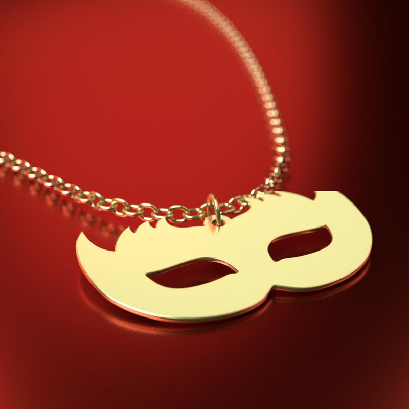 آویز ساعت طلا 18 عیار زنانه مدوپد مدل هالووین کد CA18020