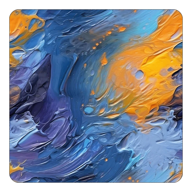 مگنت کاکتی طرح نقاشی رنگ روغن مدل mp70743