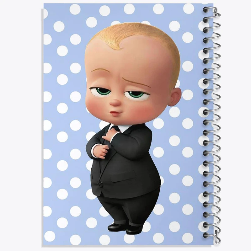 دفتر مشق 50 برگ خندالو مدل انیمیشن بچه رئیس The Boss Baby کد 1372
