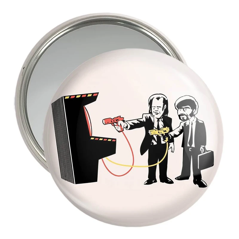 آینه جیبی خندالو مدل سریال پالپ فیکشن Pulp Fiction  کد 13844