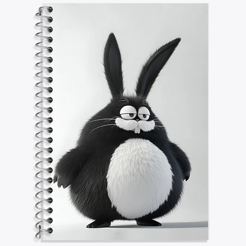 دفتر لغت 50 برگ خندالو طرح خرگوش بامزه کد F6298