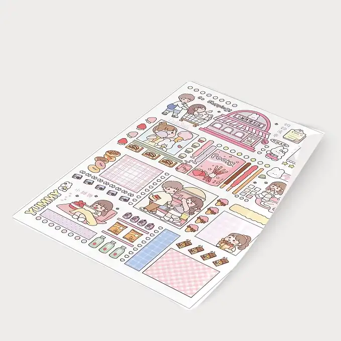 برچسب مدل برش نخورده اسکرپ بوک خرید