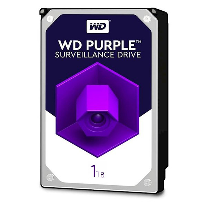هارددیسک اینترنال وسترن دیجیتال مدل Purple WD10PURZ ظرفیت 1 ترابایت
