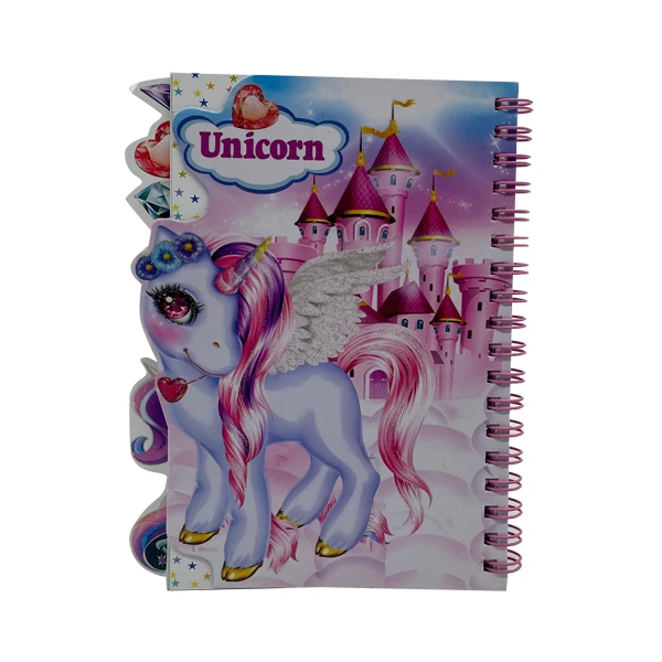 دفترچه یادداشت 80 برگ طرح یونیکورن
