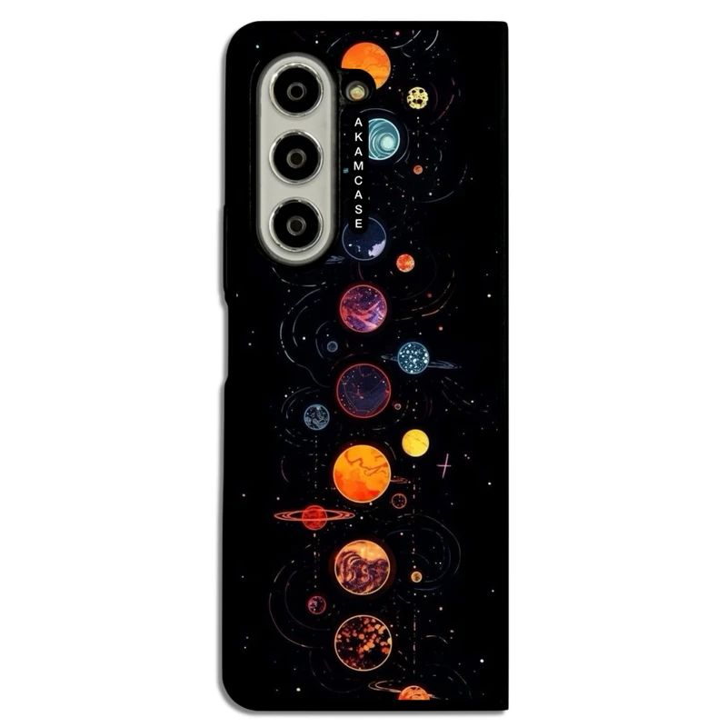 کاور آکام مدل AMC-WSGZFOLD5-ASTRONOMY-19 مناسب برای گوشی موبایل سامسونگ Galaxy Z Fold 5