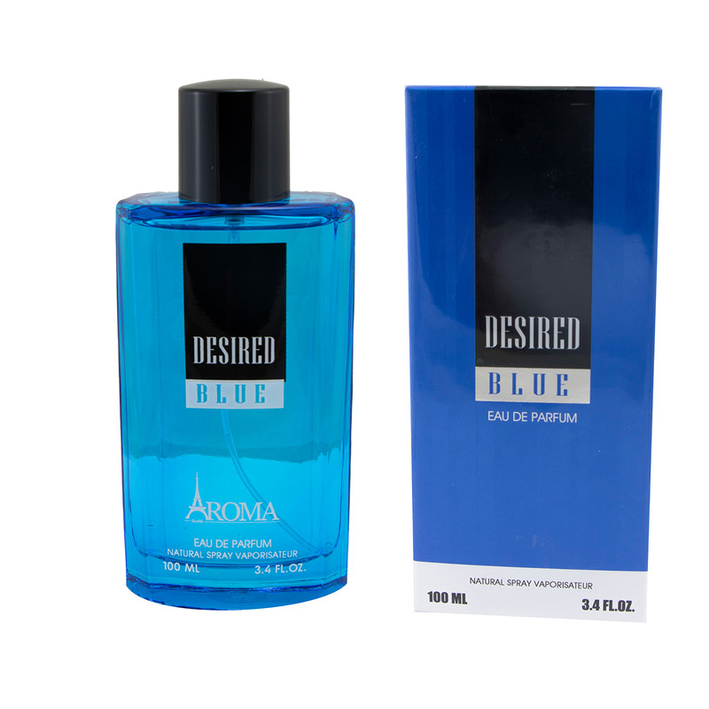 ادو پرفیوم مردانه آروما مدل Desire Blue حجم 100 میلی لیتر ادو پرفیوم مردانه آروما مدل Desire Blue حجم 100 میلی لیتر